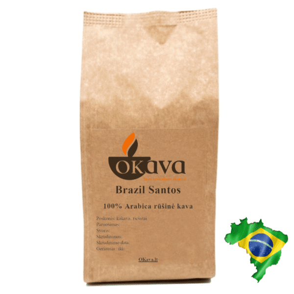 Braziliska Kava Brazil Santos