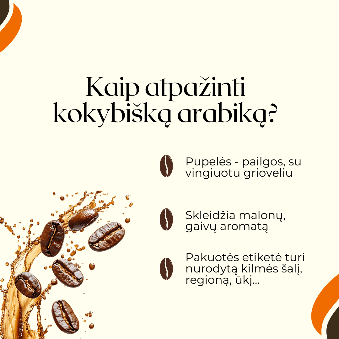 kaip atpazinti kokybiska arabika