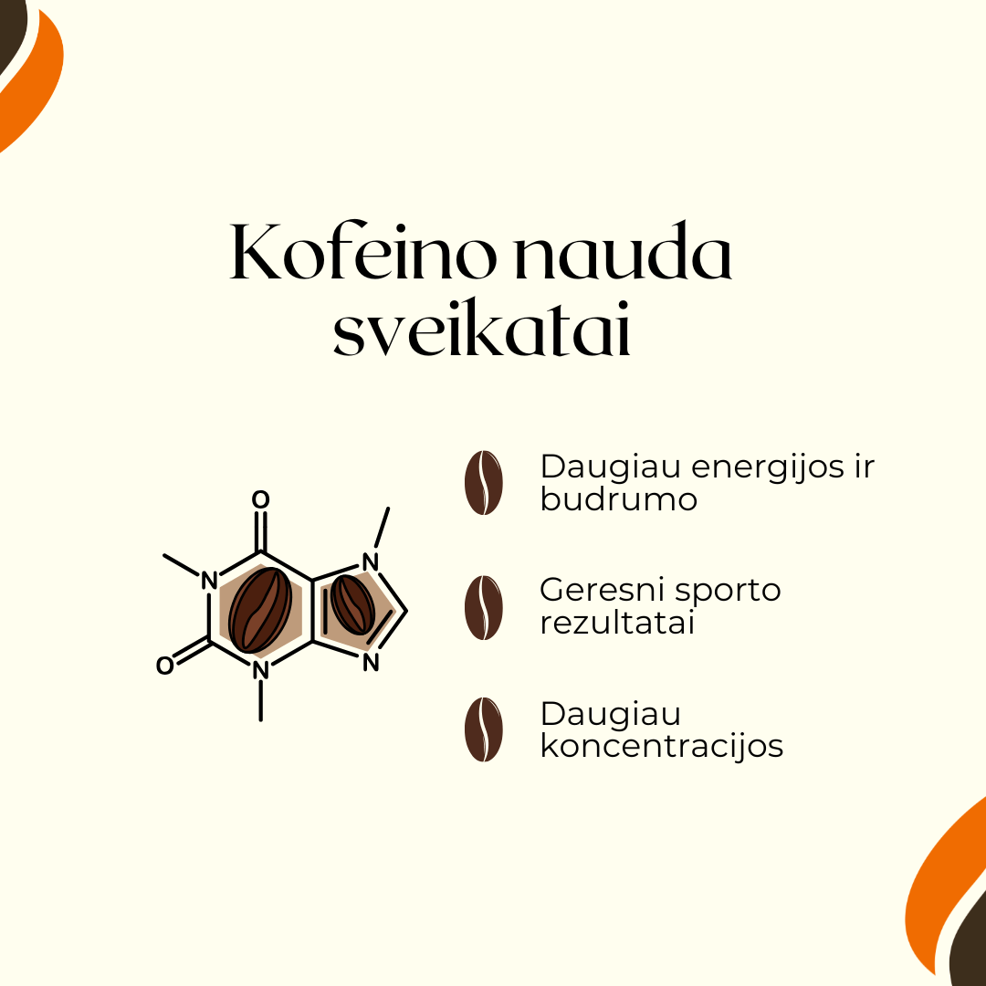 kofeino nauda
