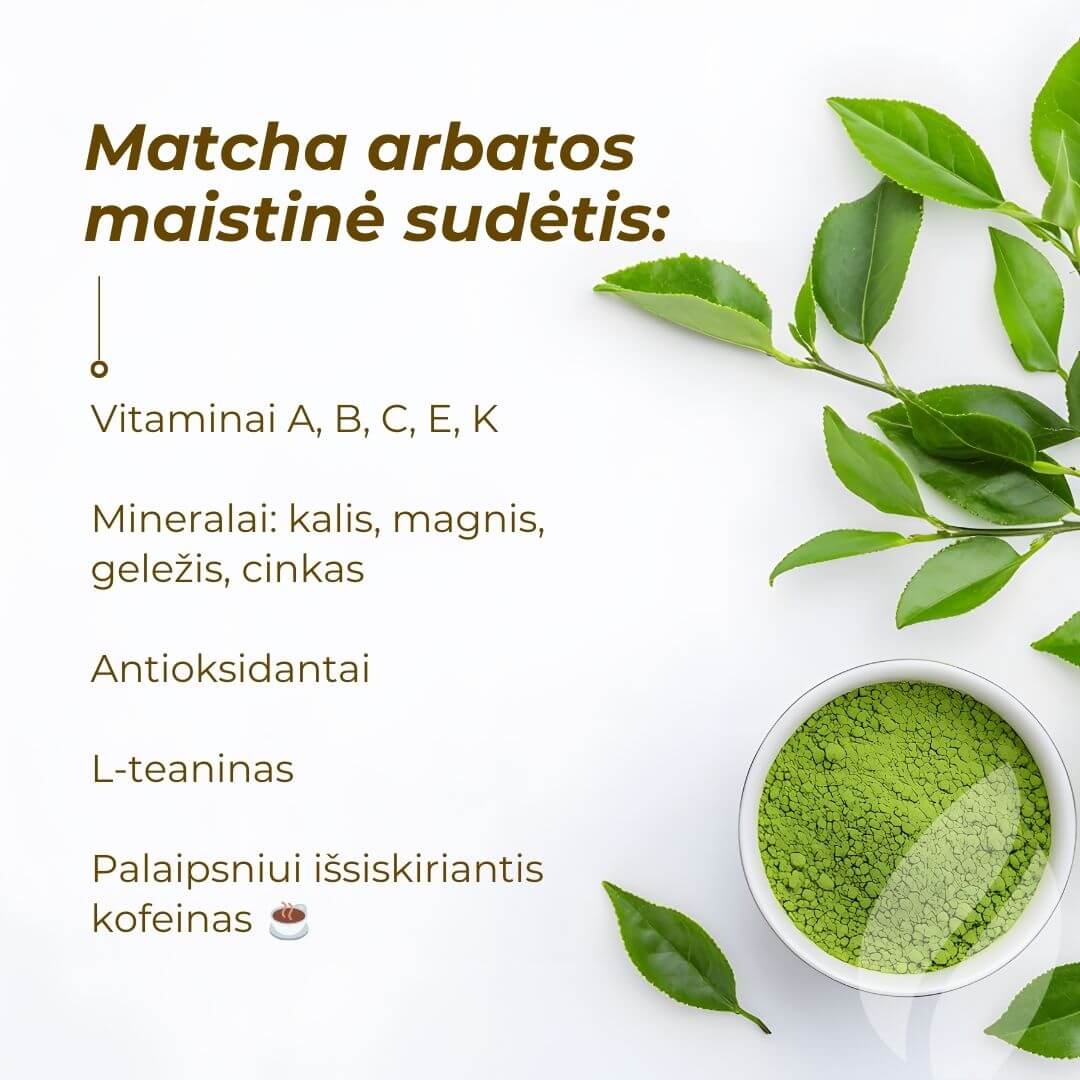 matcha arbata 