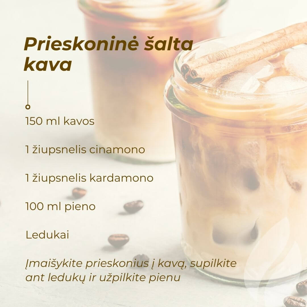 salta kava receptas