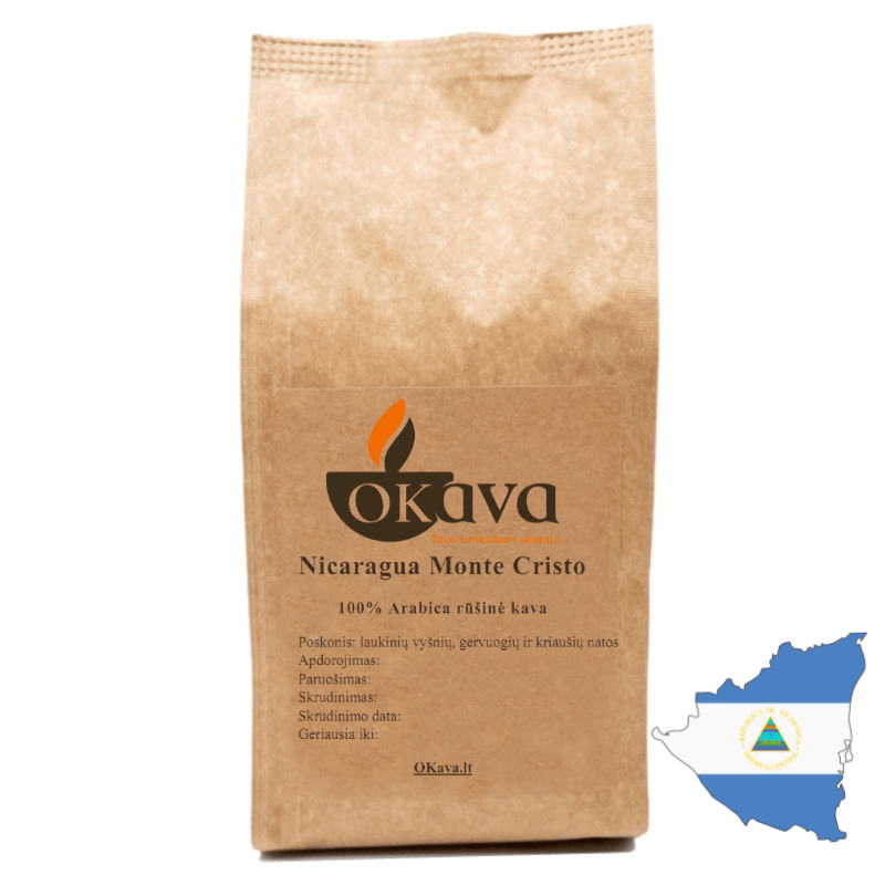 Kava Nicaragua Monte Cristo