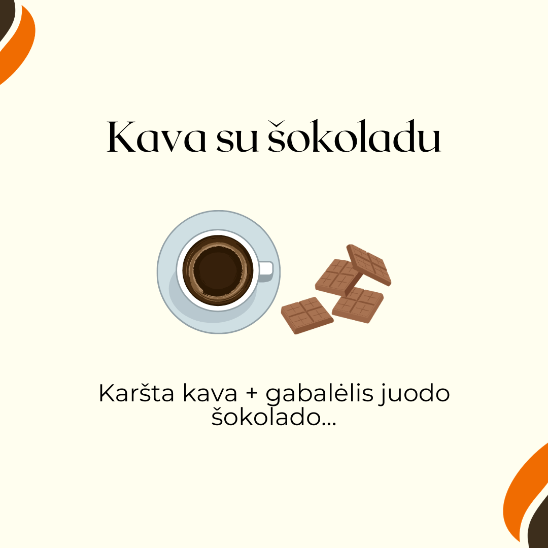 kava su šokoladu